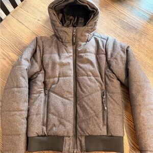 Marmot Girls Large Black Hooded Jacket